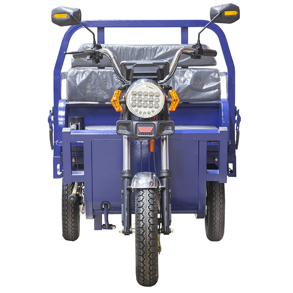 Грузовой электротрицикл Rutrike Партнёр 1500 48V1200W Синий 2